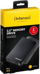 Intenso 2TB 2.5'' USB 3.0 Taşınabilir Disk Siyah (6023580) + Deri Taşıma Kılıfı